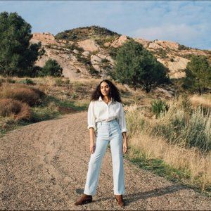 SOLD----  Jesse Kamm 225's in pale blue denim (SAMPLE)